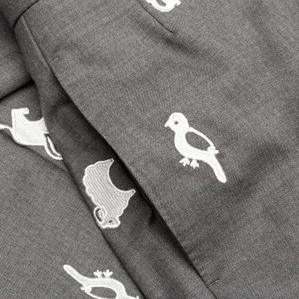 Thom Browne Thom Browne Animal-Embroidered Tailored Trousers 4