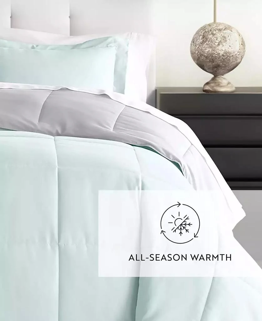 IENJOY HOME All Season Lightweight Down Alternative Reversible 3-Pc. Comforter Set 5