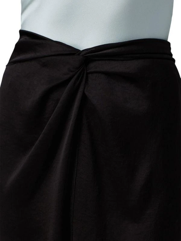 Nanushka Samara Twist Satin Maxi Skirt 3