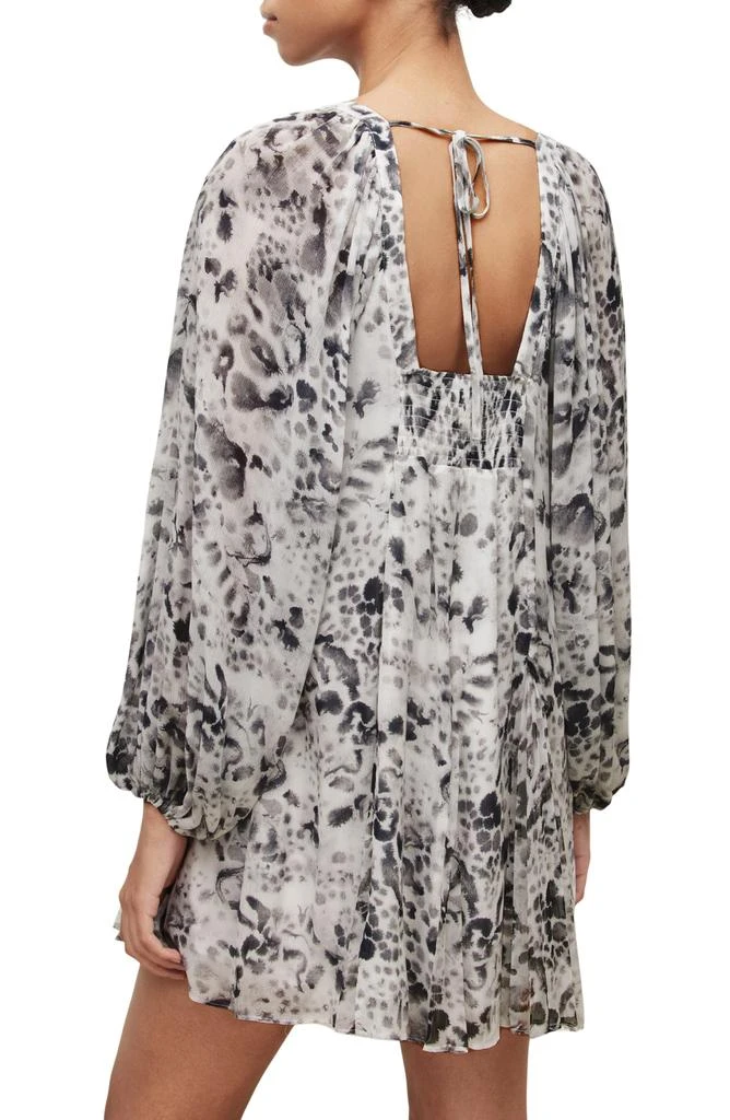 ALL SAINTS Sanina Waktu Long Sleeve Minidress 2