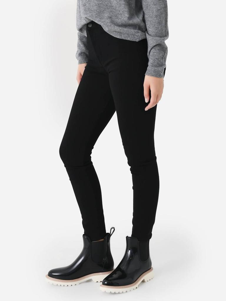 Citizens Of Humanity Bodycon Skinny Jean In Plush Black