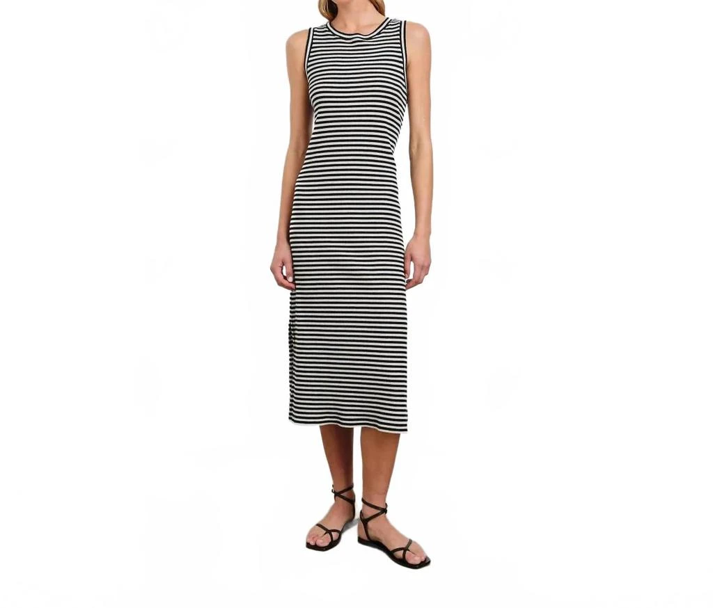short flowy black dress Rails X LSpace Avila Linen V Neck Dress- Black  Styleartist