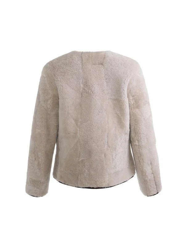 WOLFIE FURS Shearling Cardigan 2
