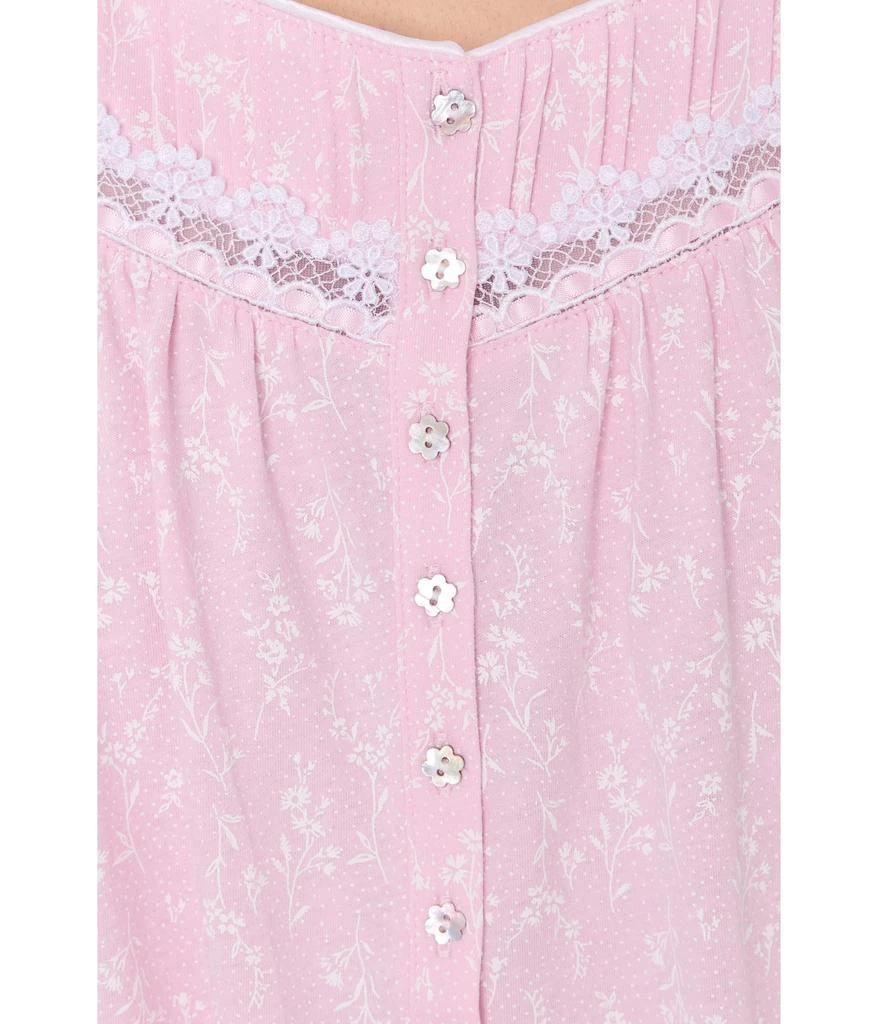 Eileen West Cotton Knit 3/4 Sleeve Nightgown 5