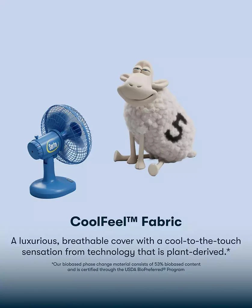 Serta Perfect Sleeper Osiria Rose 14" Medium Pillow Top Mattress Set 7