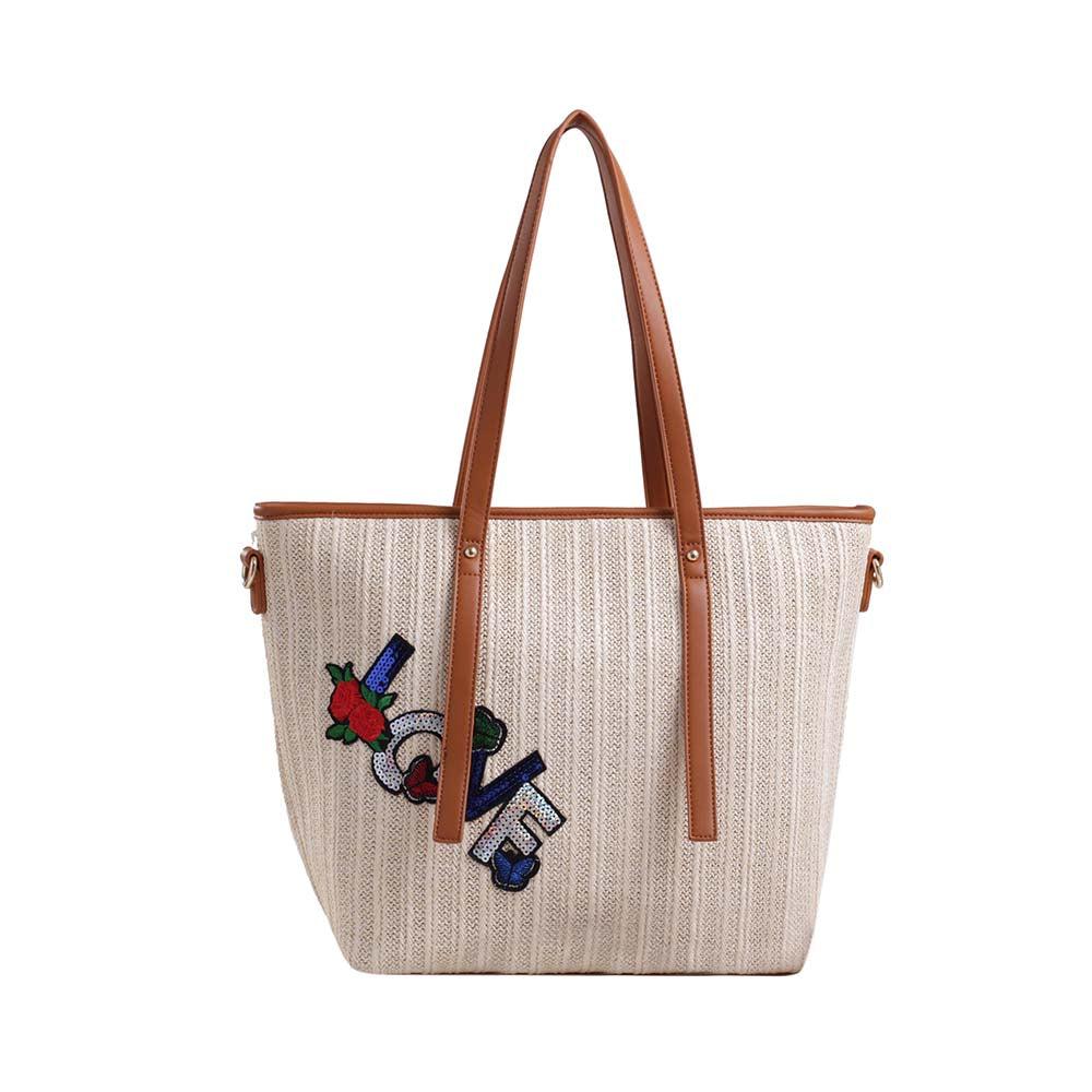 MKF Collection By Mia K. Tansy Padlock Designer Satchel Handbag by Mia K