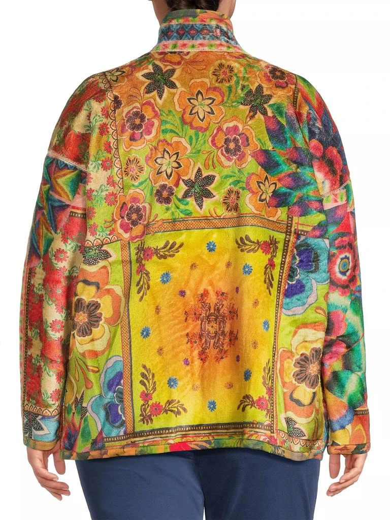 Johnny Was Plus Joan Reversible Zip Jacket 5