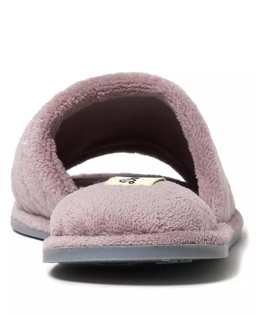 Dear Foams Women's Microfiber Terry Slide Slipper, Online Only 3