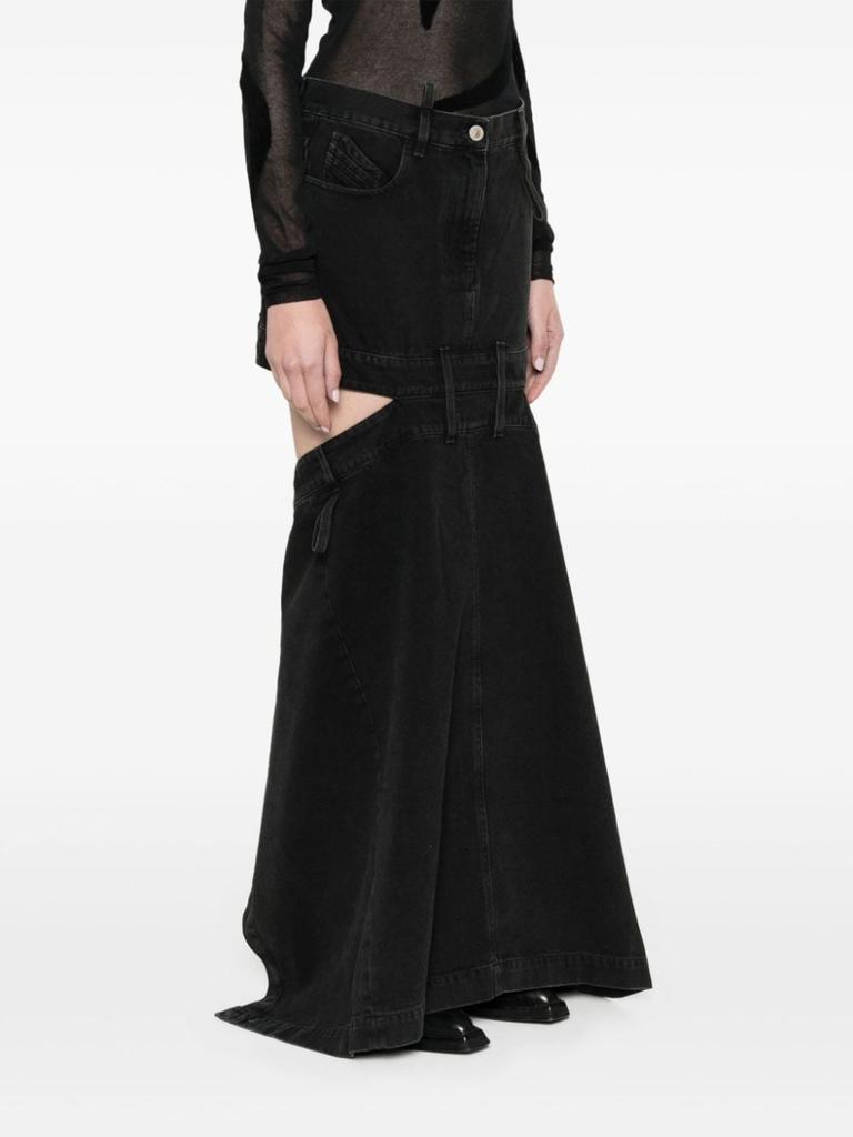UNKNOW THE ATTICO - Denim Skirt