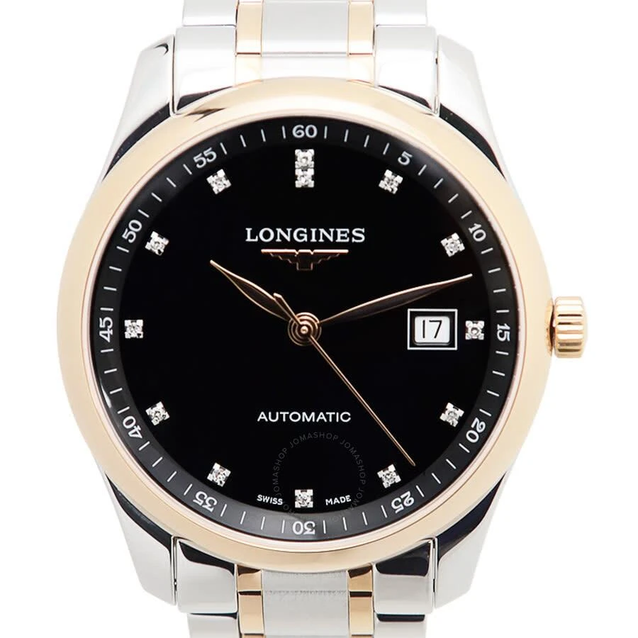 Longines Master Collection Automatic Diamond Black Dial Men's Watch L2.793.5.57.7 1