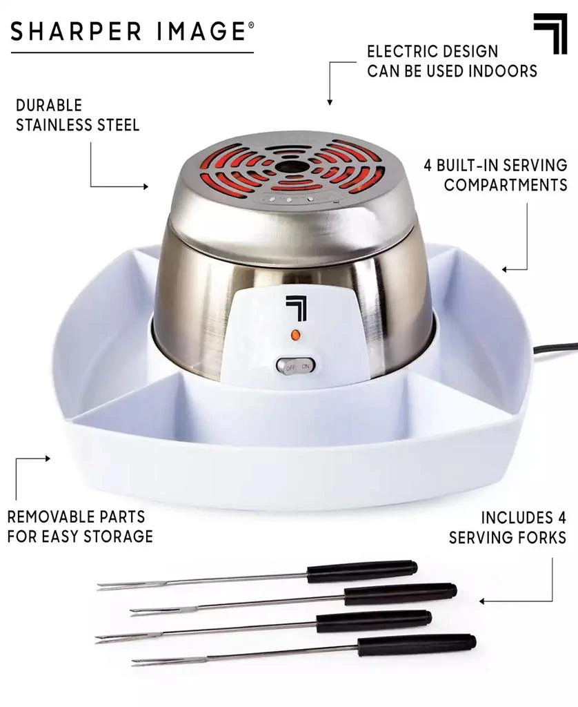 Sharper Image Electric Tabletop S'mores Maker for Indoors 4
