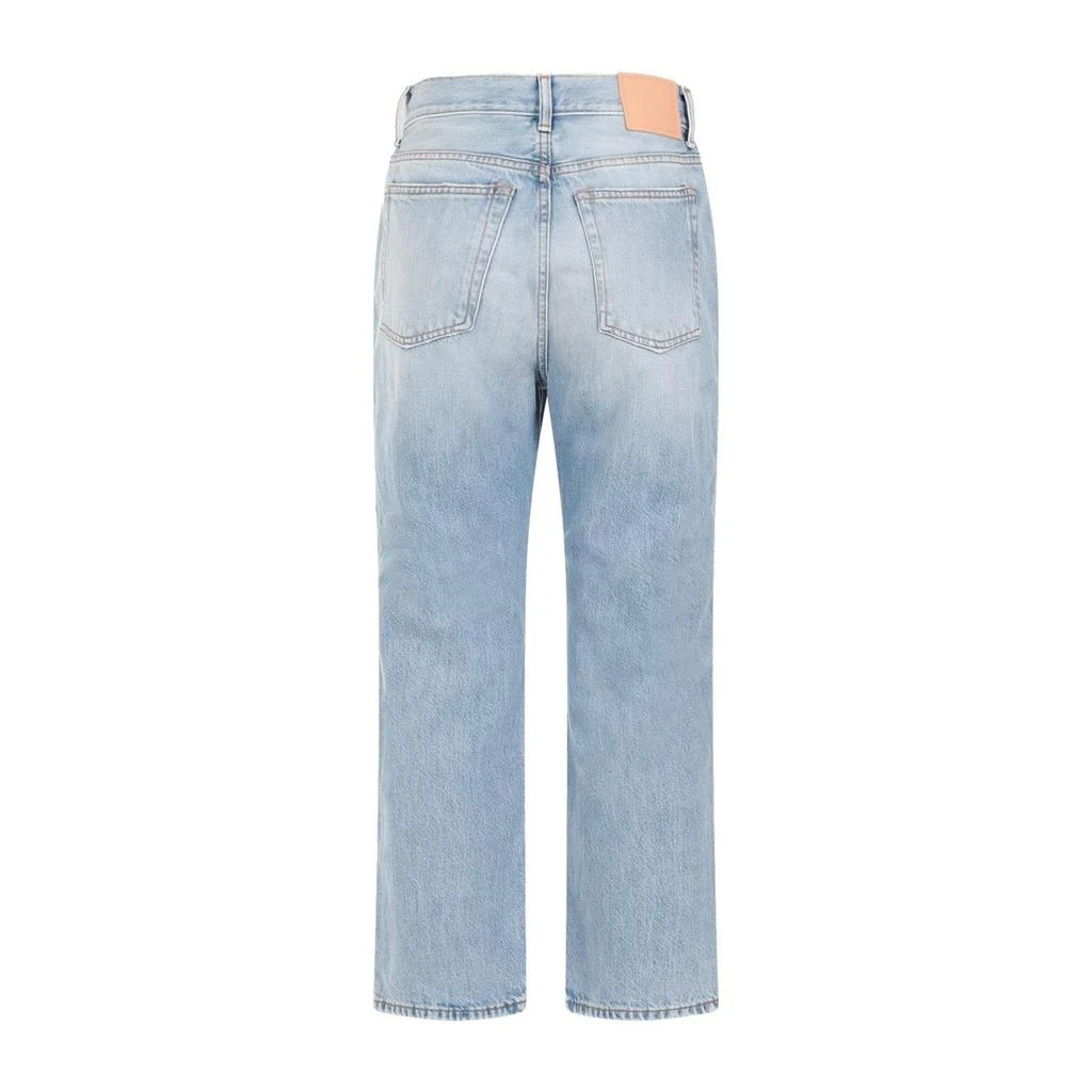 Acne Studios Acne Studios High-Waisted Straight-Leg Jeans 2