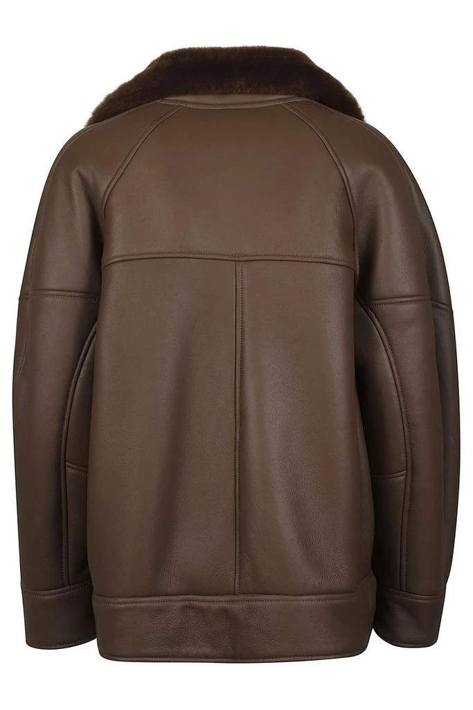 BLANCHA Blancha Shearling Collar Jacket 2