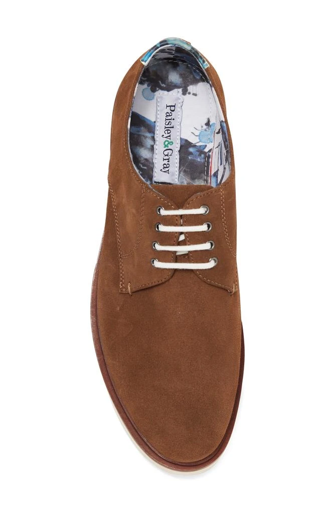 Paisley and Gray Casual Plain Toe Derby 4
