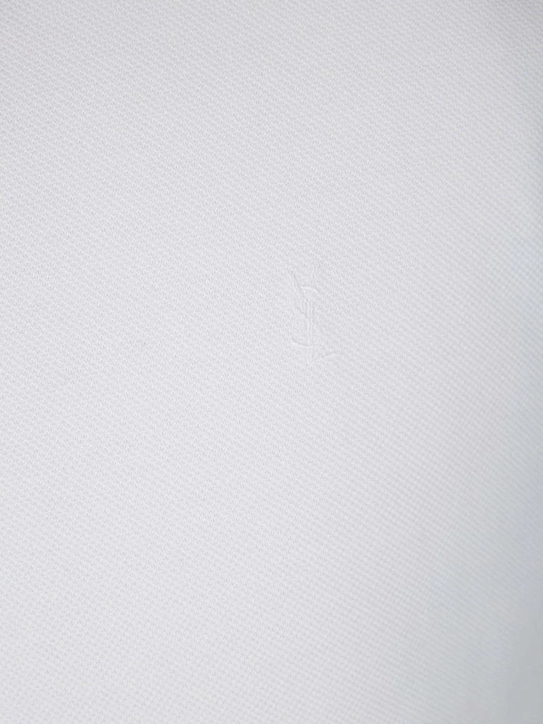 Yves Saint Laurent Saint Laurent Cotton Piqué Polo 4