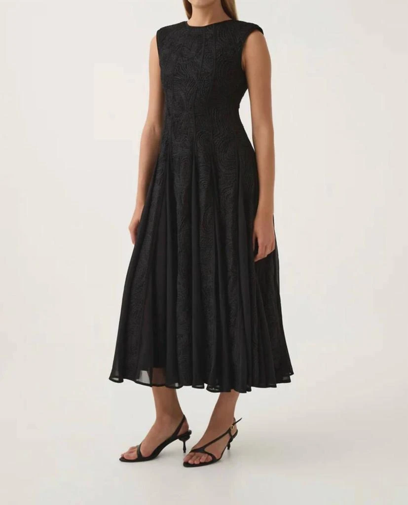 Aje Soleil Lace Midi Dress 2