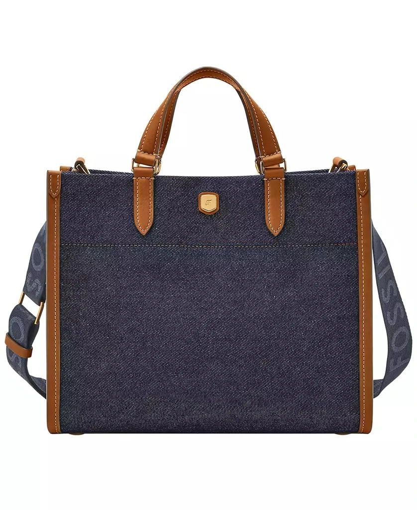Fossil Gemma Denim Small Tote 1