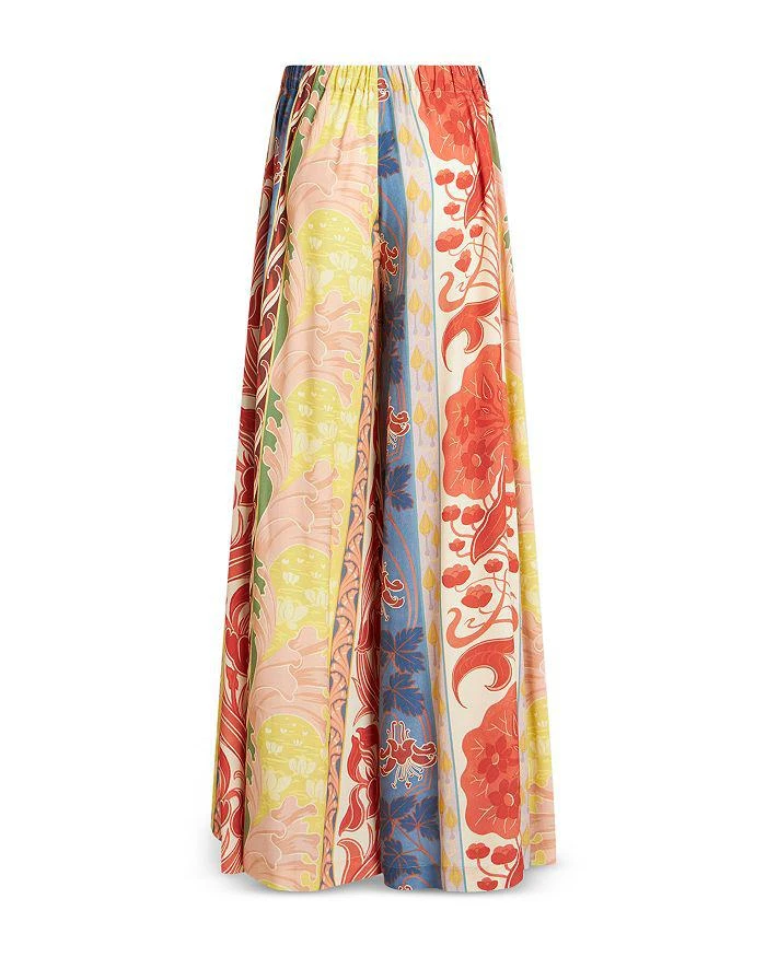 ETRO Printed Wide Leg Pants 1
