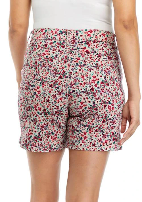 Gloria Vanderbilt Vanderbilt Womens Amanda Shorts With Panel 2