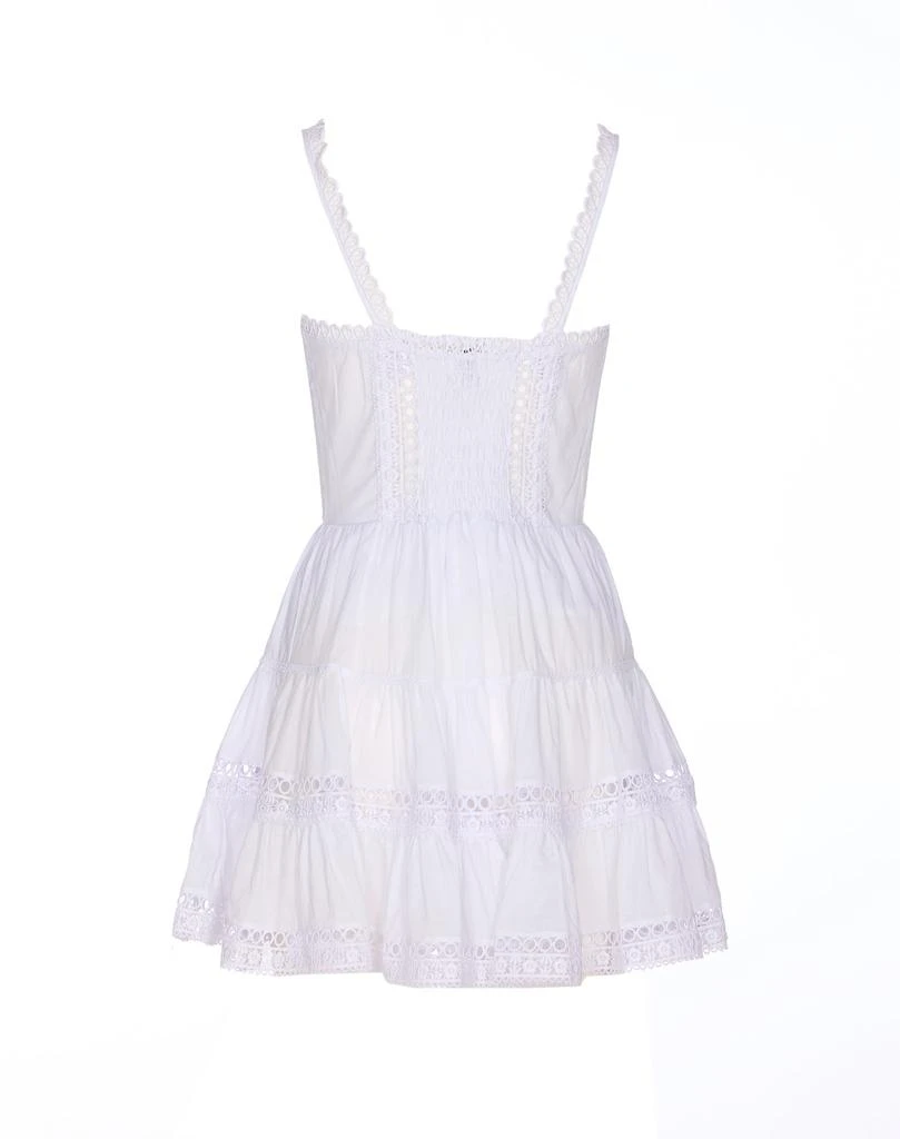 Charo Ruiz Ibiza Charo Ruiz Ibiza Lace Trim Mini Dress 2