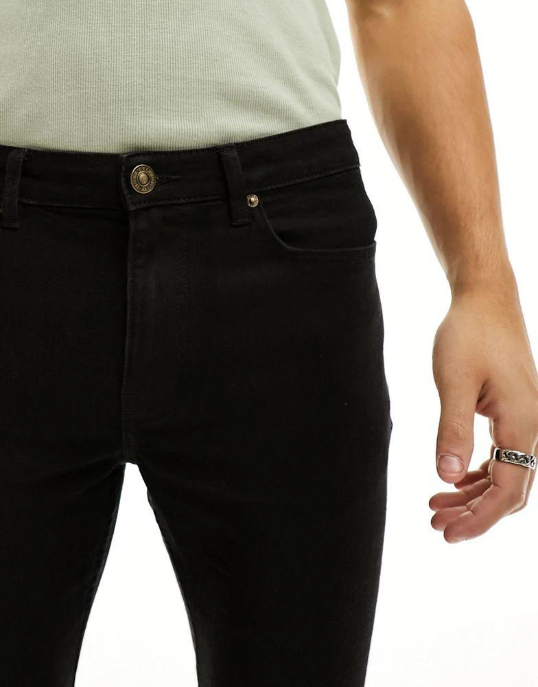 New Look New Look skinny jeans in black 5