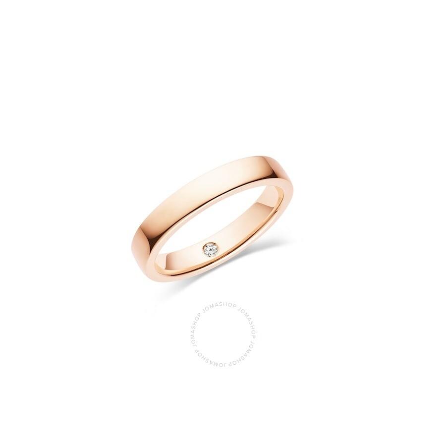 Chaumet 18k Rose Gold Les Eternelles Rubans Diamond Wedding Band