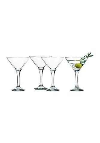 Home Essentials & Beyond Essentials Beyond 6 Ounce Martini Glasses   Set Of 4 1