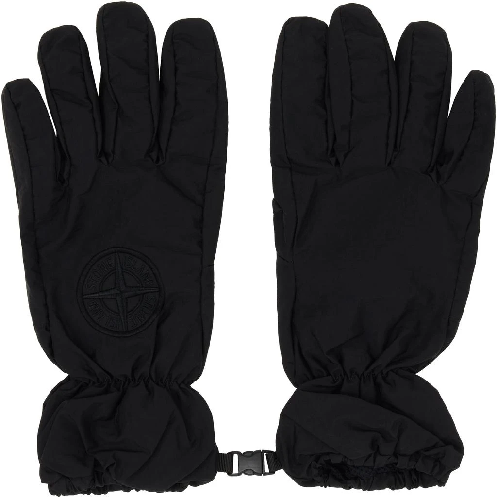 Stone Island Black 9400001 Gloves 1