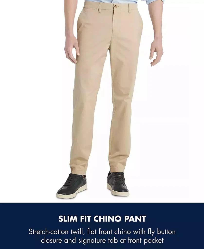 Tommy Hilfiger Men's TH Flex Stretch Slim-Fit Chino Pants 6