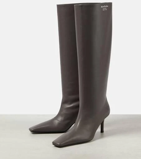 Acne Studios Leather knee-high boots 5