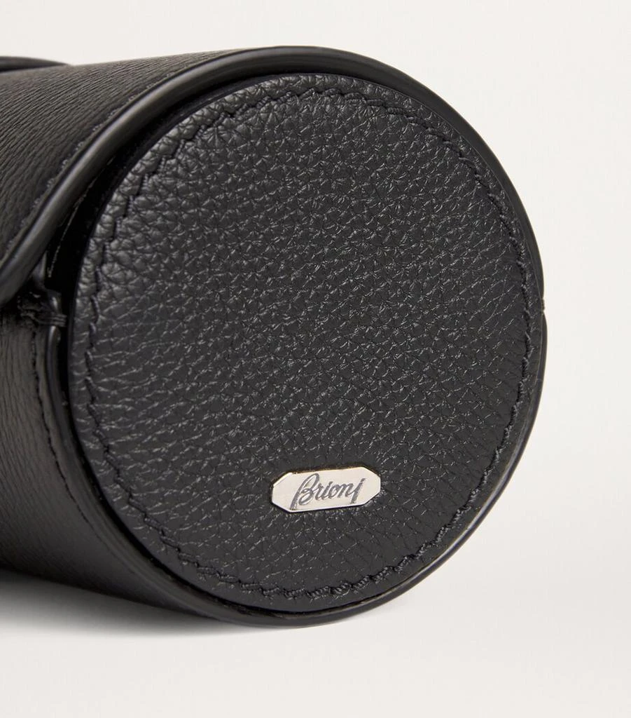 Brioni Grained Leather Watch Case 3