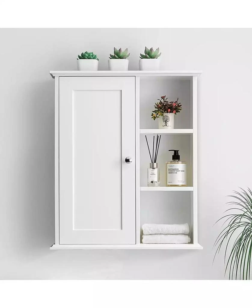 Vanirror White Wall-Mounted Over-The-Bathroom Storage Cabinet, Space-Saving Medicine Cabinet Organizer for Bathroom, Laundry Room
Kitchen