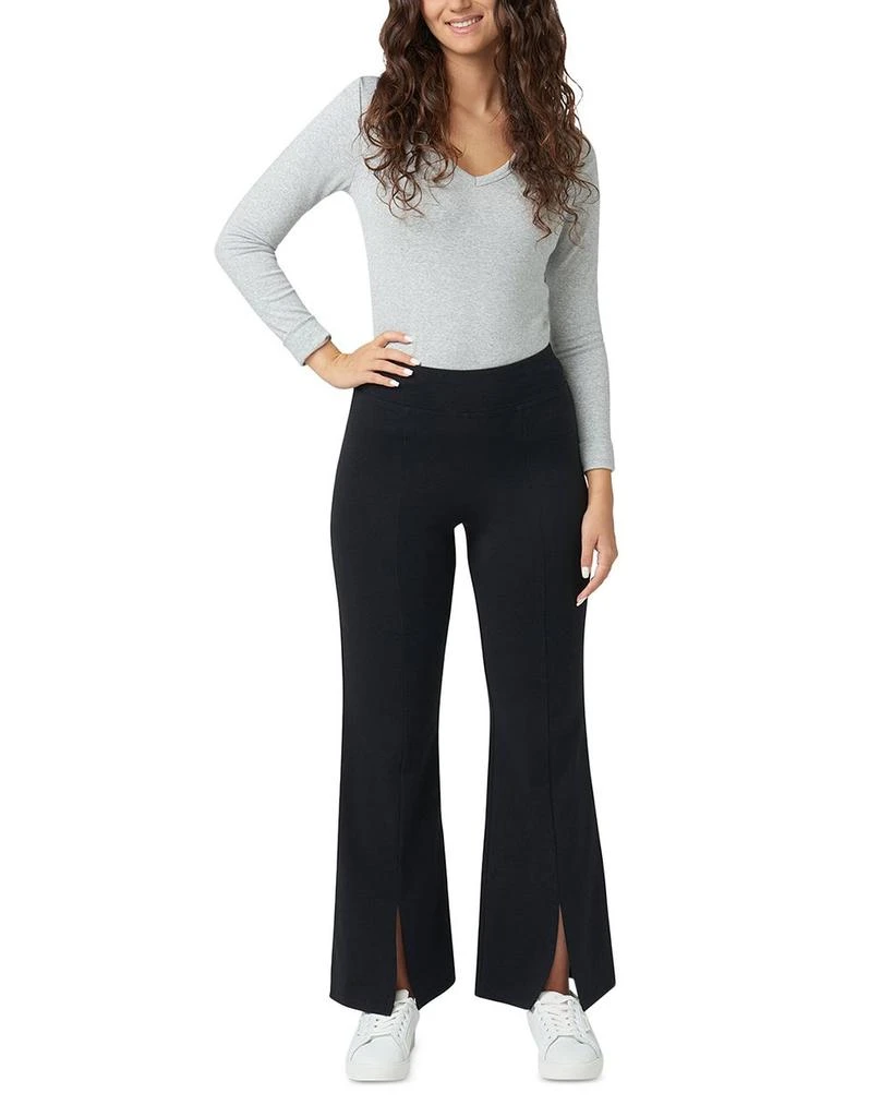 Hue Front Slit Flare Leggings 7