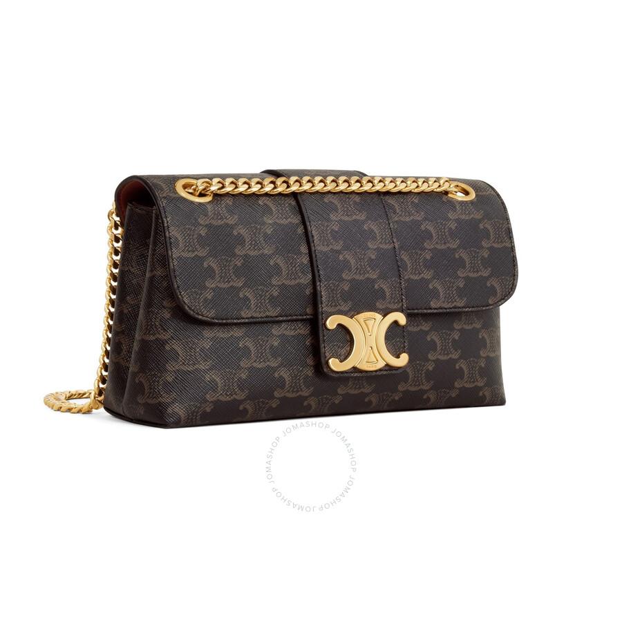 Shop Teen Triomphe Canvas Celine Victoire Bag on Sale at