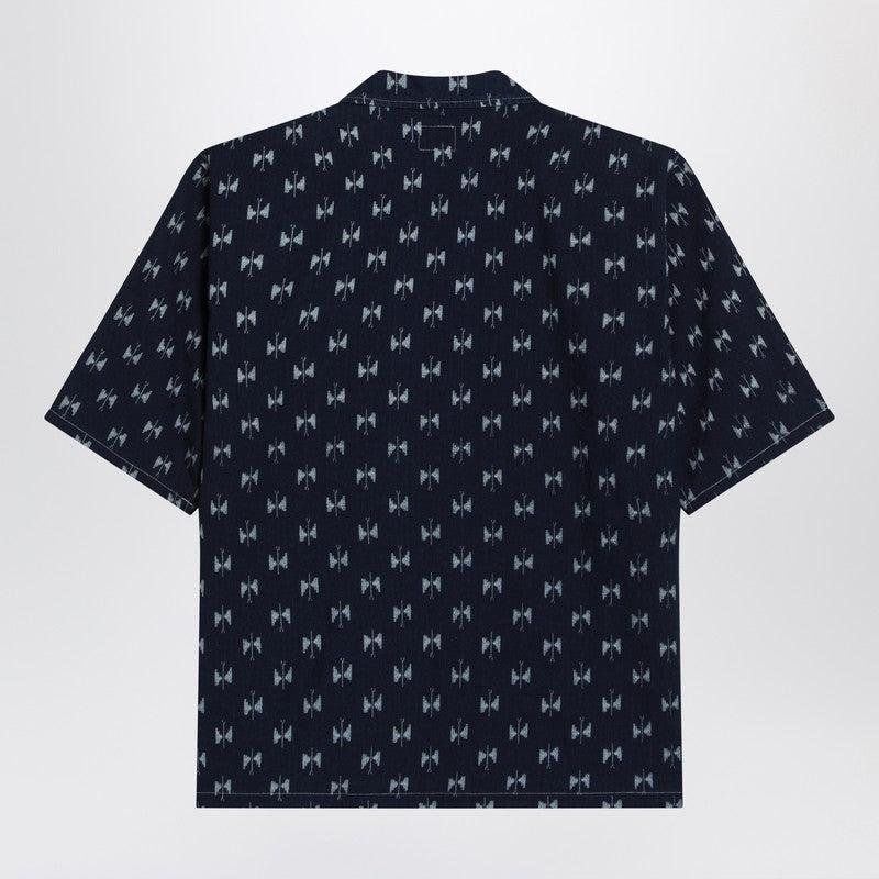 Needles Men's blue blue Shirt With Bow Ties