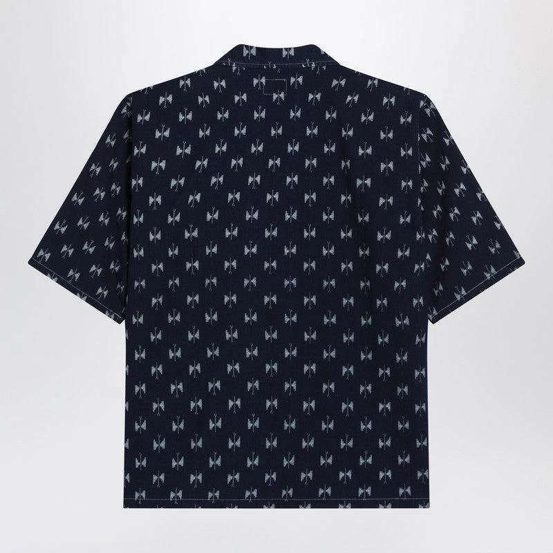 Needles Men's blue blue Shirt With Bow Ties 2
