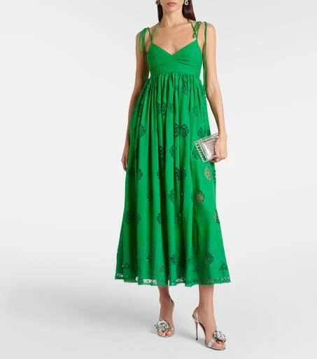 white christmas dresses Shop Elegant Cotton Midi Dress
