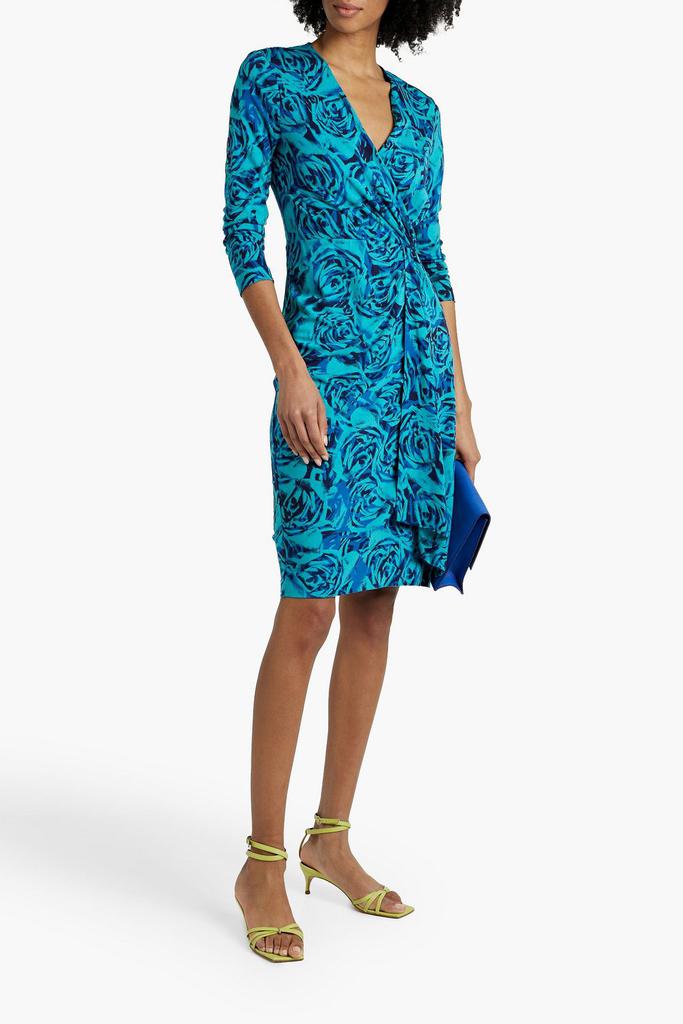 Diane von Furstenberg Ademia wrap-effect printed jersey dress