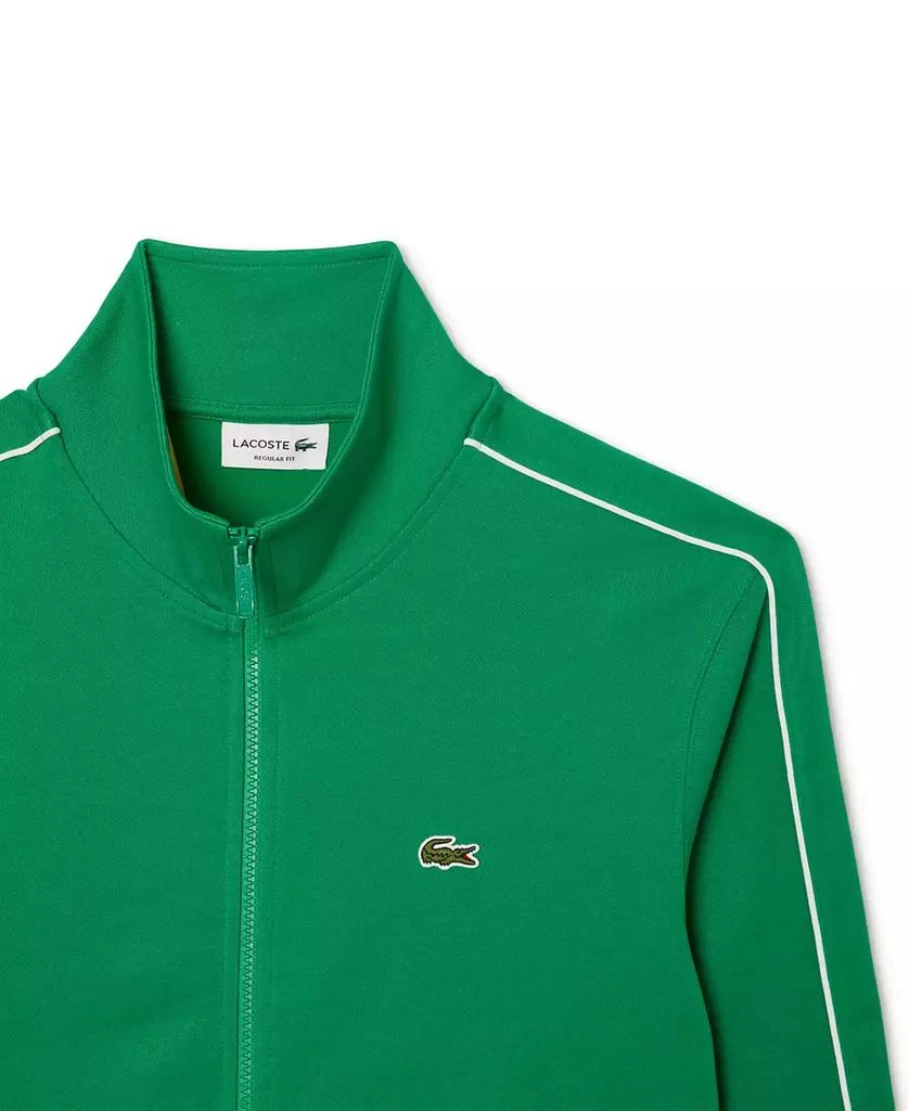 Lacoste Men's Paris Long Sleeve Zip-Front Logo Sweatshirt 4