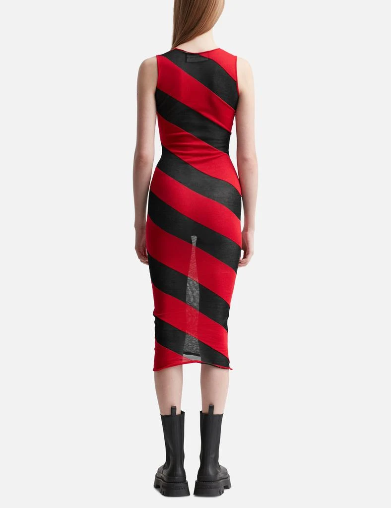 Mowalola Striped Knit Dress 3