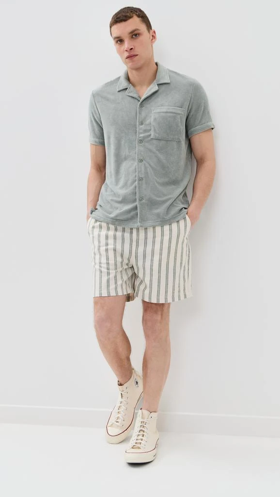 Onia Towel Terry Camp Shirt 4