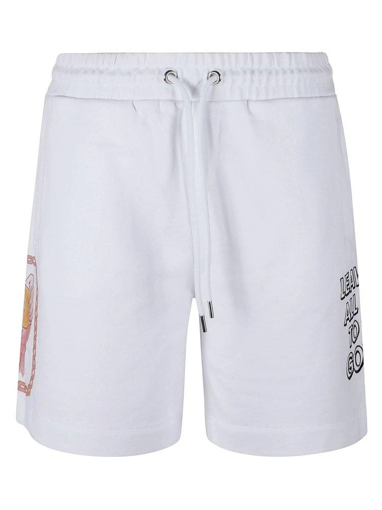 Iceberg Iceberg Roma Printed Drawstring Shorts 1