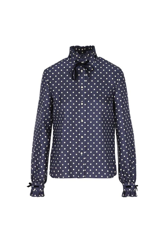 Valentino Valentino	Plus de Pois Pokla Dot Printed Shirt 1