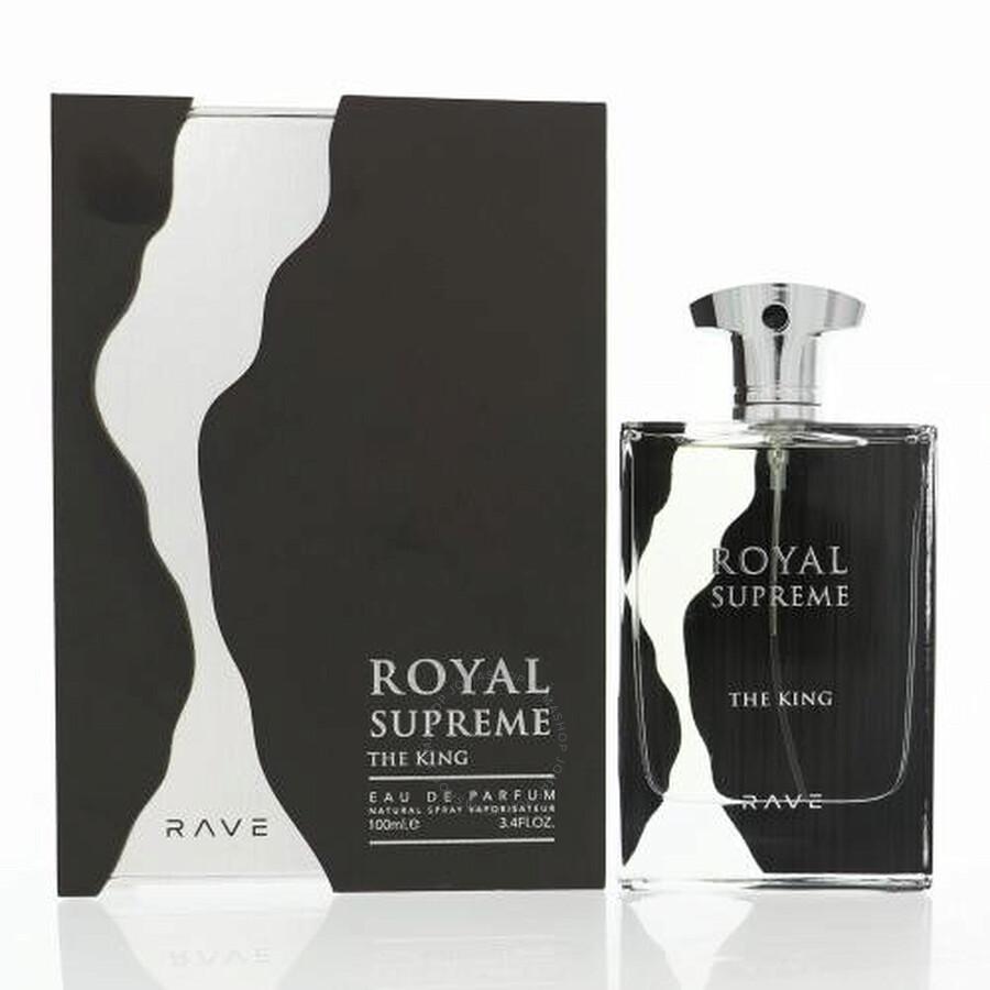 Lattafa Rave Royal Supreme The King EDP Spray 3.4 oz Fragrances 6290360594132