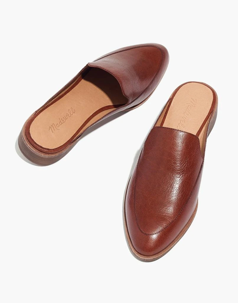Madewell The Frances Loafer Mule in Leather 1