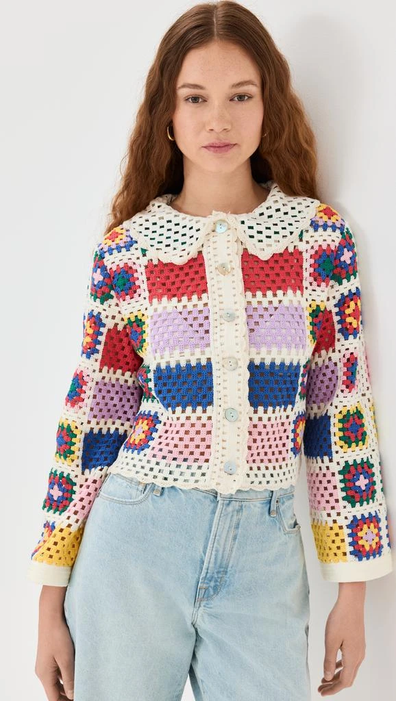 Farm Rio Crochet Top 6