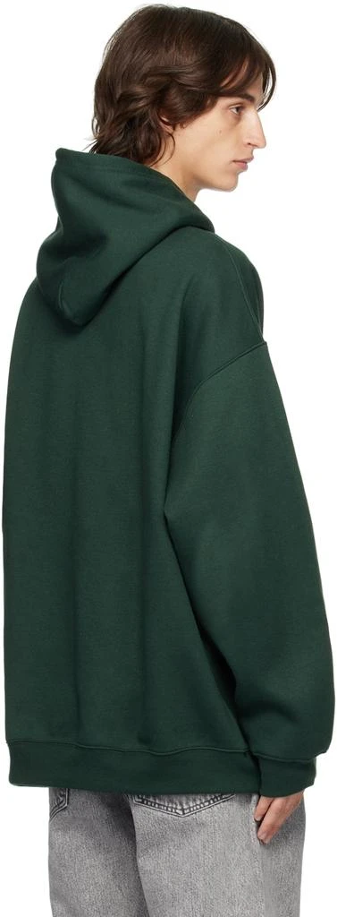 n.hoolywood Green Drawstring Hoodie 3