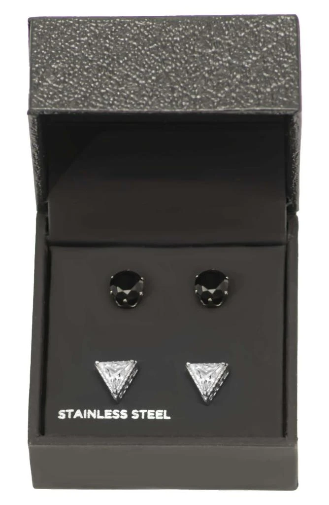 AMERICAN EXCHANGE Crystal Stud Earrings - Set of 2 2