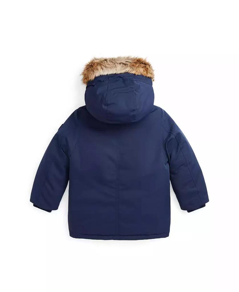 Ralph Lauren Toddler and Little Boys Artificial-fur-Trim Down Parka Jacket 4