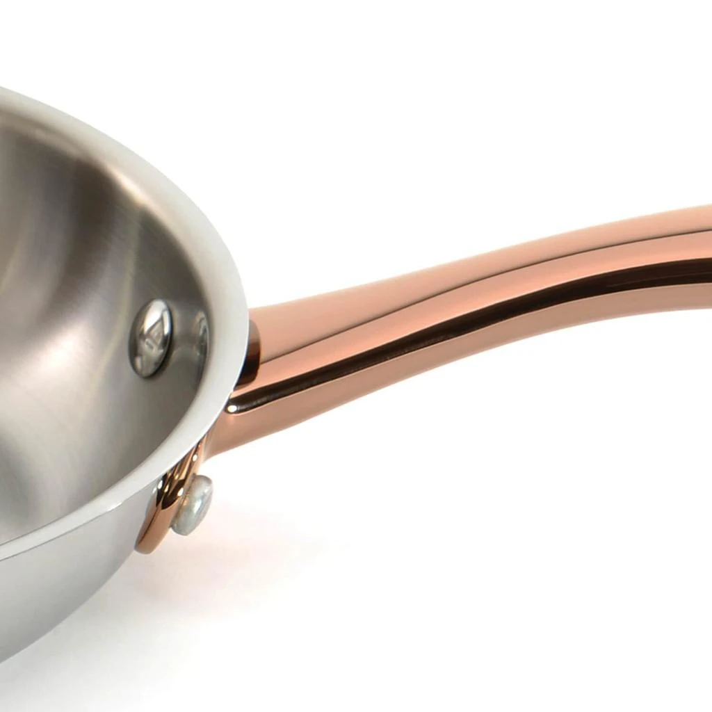 BergHOFF Ouro Gold 18/10 Stainless Steel 6.25" Covered Sauce Pan with Stainless Steel Lid, 2.4 Qt 2